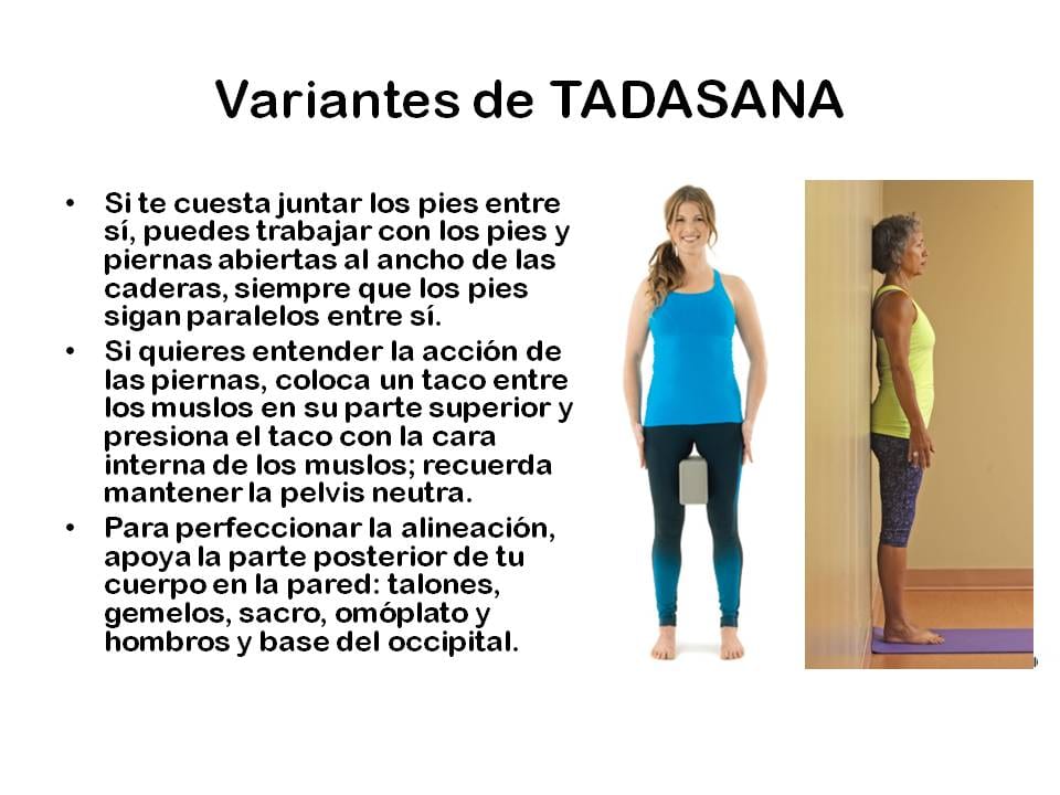 Diapositiva 6 de «Yoga: 5 Asanas de pie fundamentales»