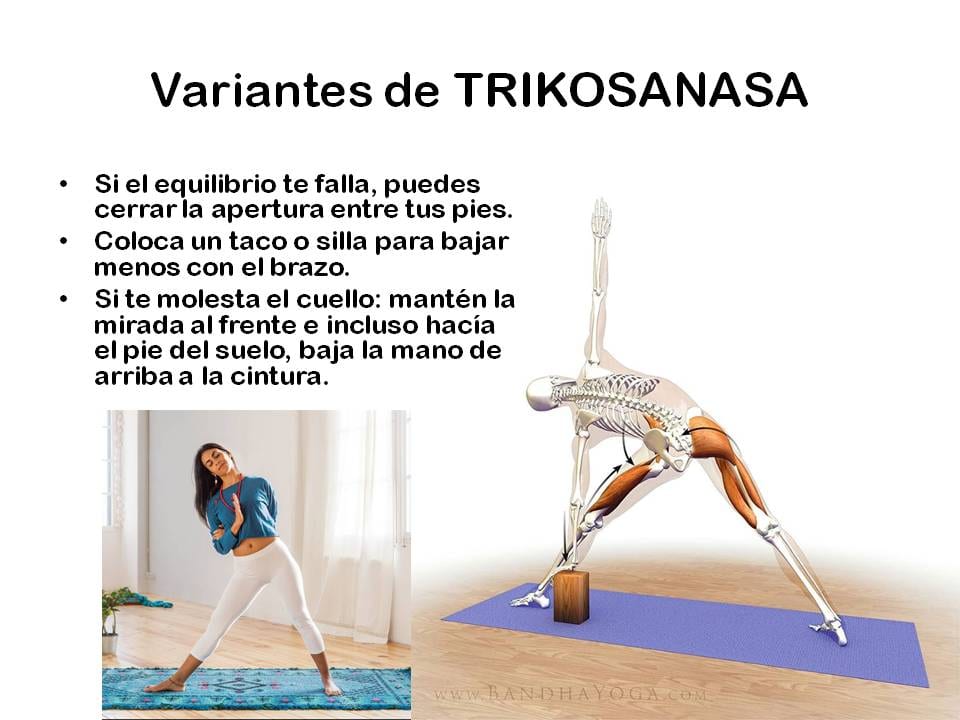 Diapositiva 12 de «Yoga: 5 Asanas de pie fundamentales»