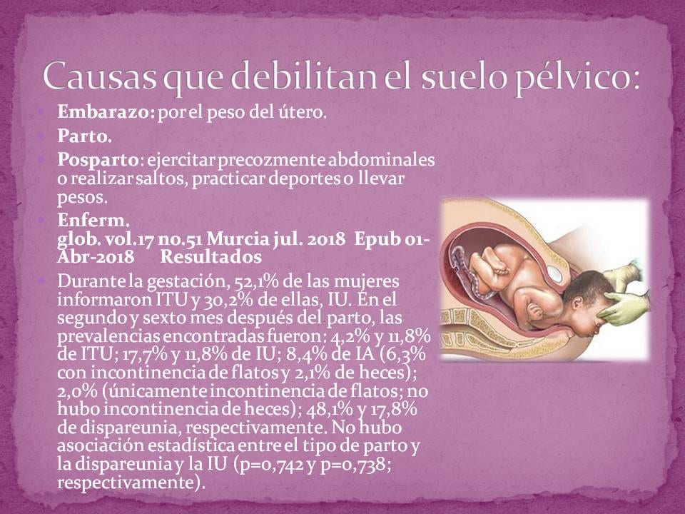 Diapositiva 6 de «Suelo Pélvico «Un espacio a descubrir»»